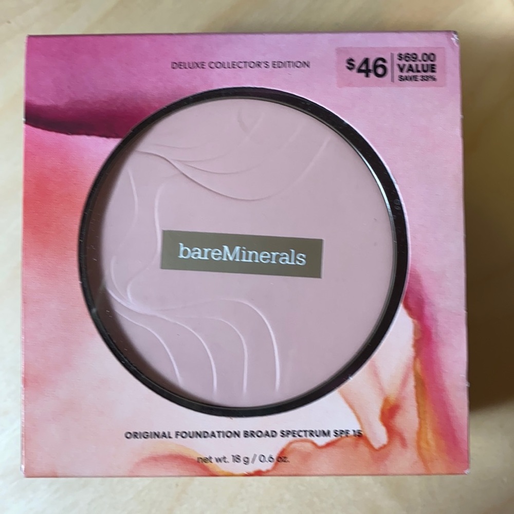 bareMinerals foundation.